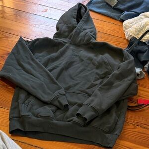 Aritzia megafleece dark green Hoodie AND sweats- sweatset